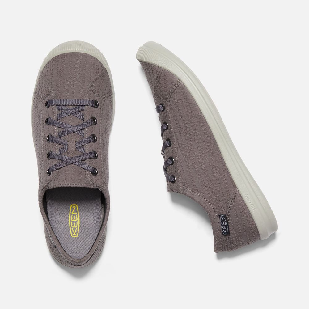 Keen Yazlık Ayakkabı Kadın Gri - Lorelai Hemp Sneaker - Türkiye RFIU07921